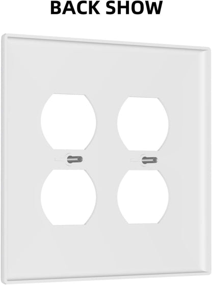 Outlet Covers Sakura Plant Floral Pink Flowers 2 Gang Double Duplex Decorative Light Switch Covers