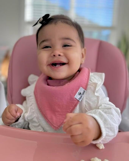 DiaperSquad's Baby Bibs for Drooling and Teething, Bibs for Boys, Baby Girl - Solid Cotton Baby