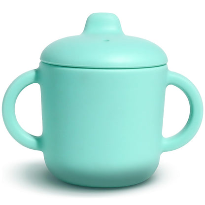 6 Months+ Sippy Cups with Handles, Small Silicone Sippy Cups Leak Proof 5oz,No Spill Sippy cups for