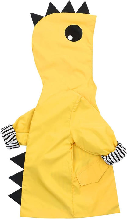 Toddler Baby Boy Girl Duck Rain Jacket Cute Cartoon Yellow Raincoat Hoodie Kids Coat Fall Winter