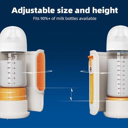 Portable Bottle Warmer for Breastmilk & Formula, Baby Rapid Milk Warmer, Accurate Temperature