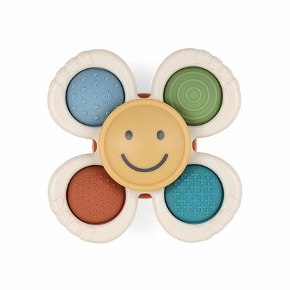 Itzy Ritzy Fidget Toy with Sensory Poppers & Suction Cup; Fidget Toy Sticks to Highchairs, Tables