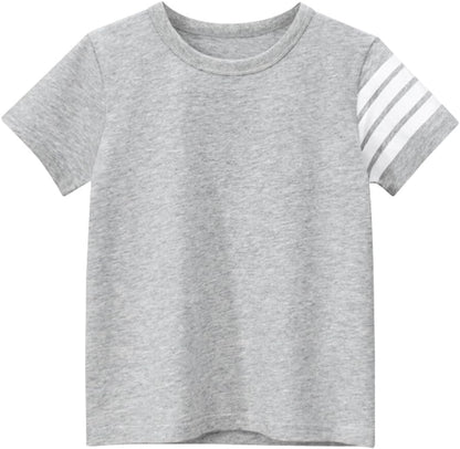 Boys' 4-Pack Excavator Short Sleeve Crewneck T-Shirts Top Tee Size 2-7 Years Toddler Boys' Value