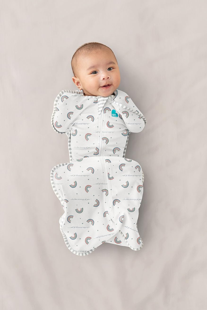Love to Dream Swaddle UP, Baby Sleep Sack, Self-Soothing Swaddles for Newborns, Improves Sleep