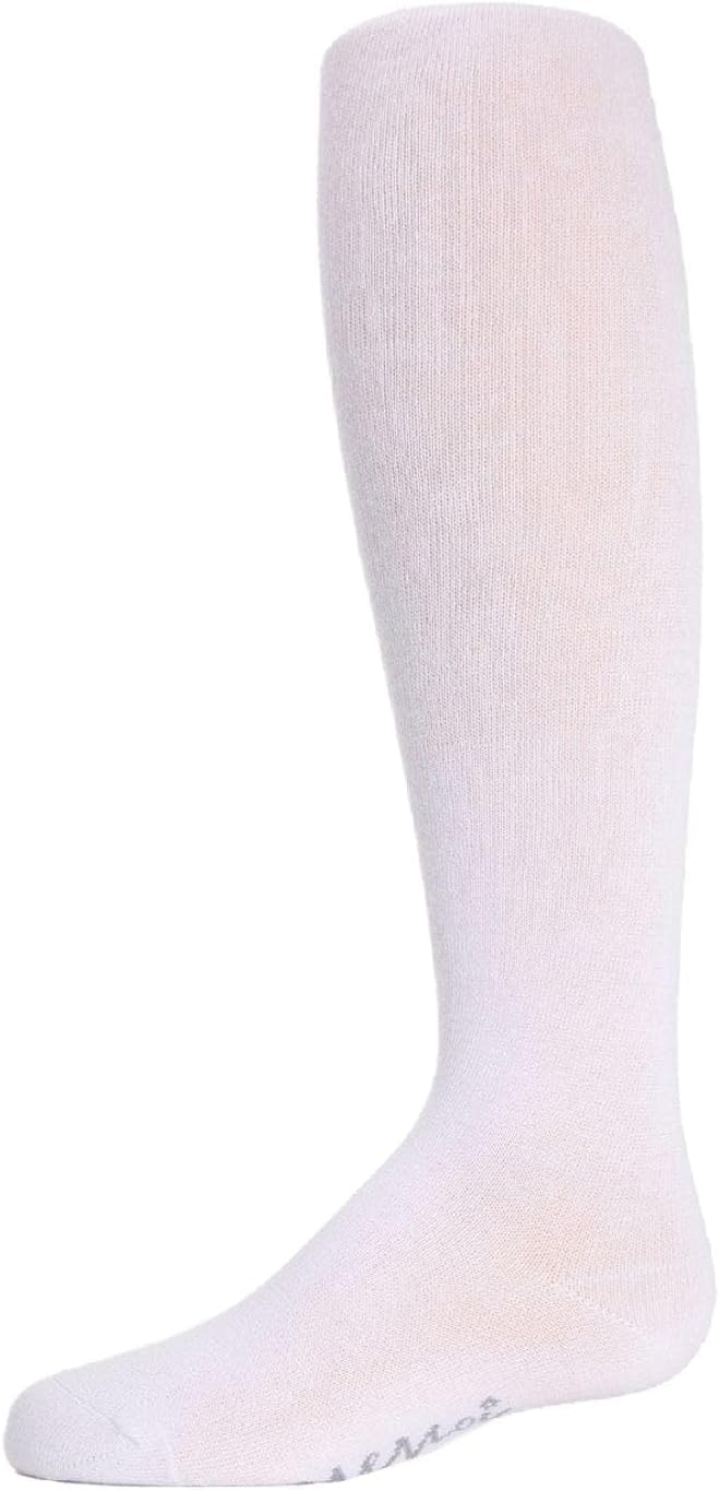 MeMoi Soft Pima Cotton Tights for Girls, Soft and Lightweight Opaque Tights for girls - Sizes 8 to