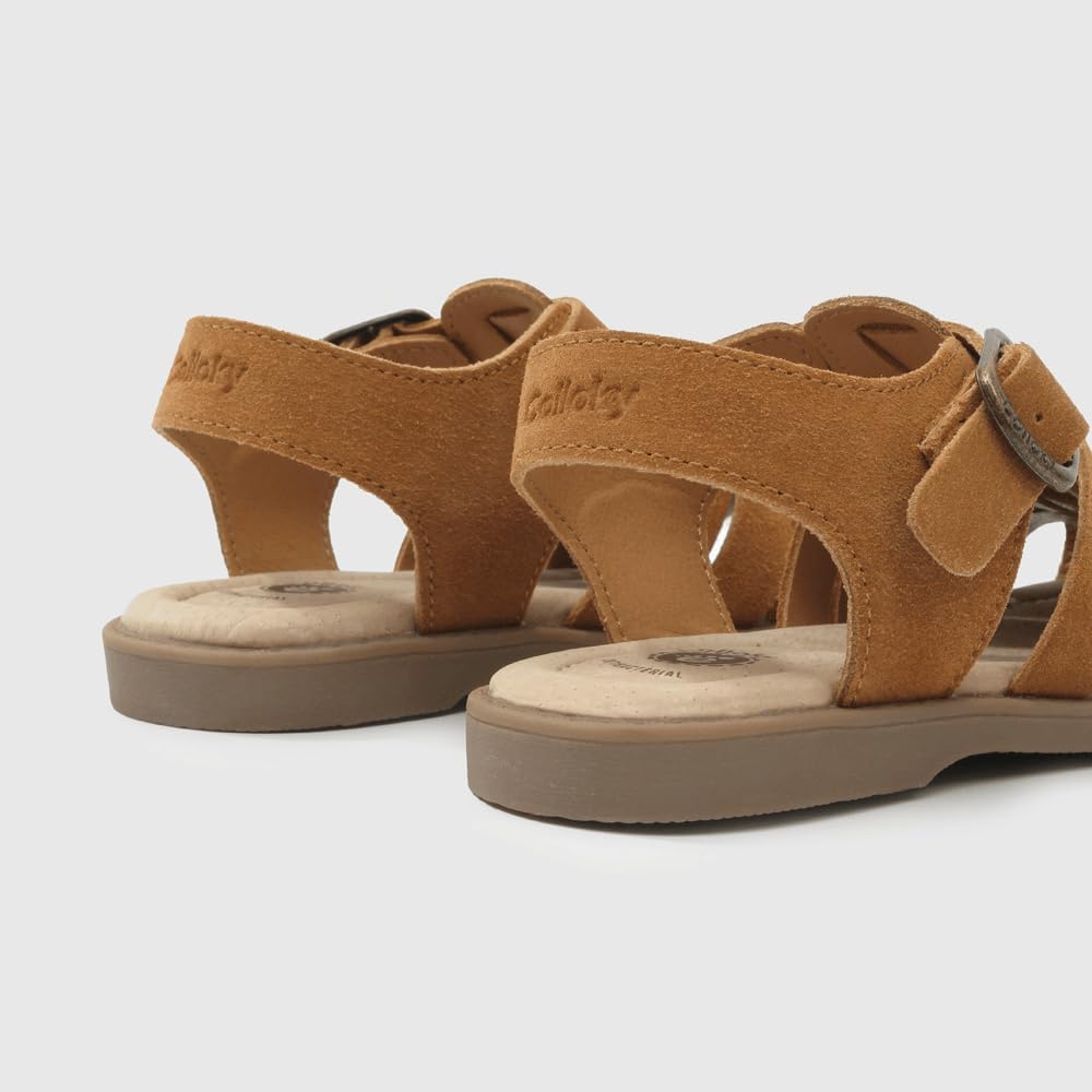 Toddler Girls Fisherman Buckle Sandals - Comfortable Summer Sandals with Closed Toe & Adjustable