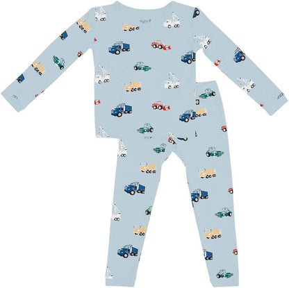 KYTE BABY Toddler Pajama Set - Pjs for Toddlers Made of Soft Bamboo Rayon Material