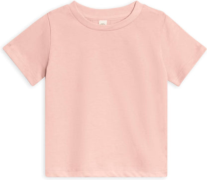 Colored Organics - Organic Cotton Toddler Short Sleeve Shirts - Baby Toddler and Kids Tops - Girls