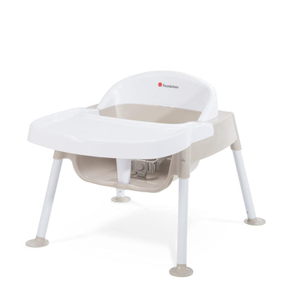 Foundations Secure Sitter 7" Feeding Chair, Stable “No Tip” Feet, 3-Point Adjustable Harness