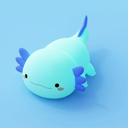DREAMING MY DREAM Axolotl Night Light for Kids,Cute Axolotl Gifts lamp Rechargeable Light Table