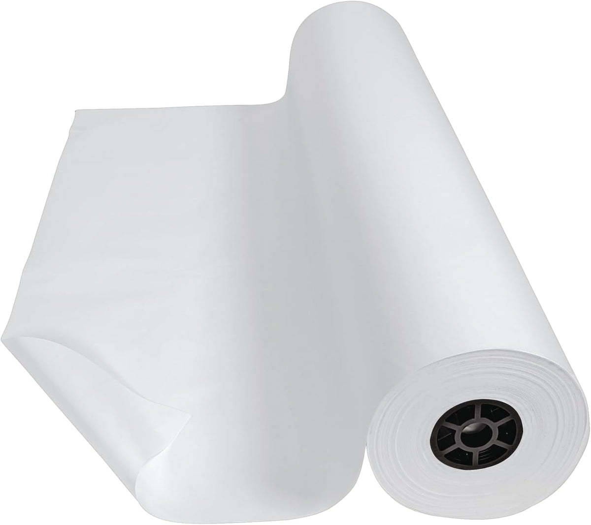 Colorations Dual Surface Paper Roll Classroom Supplies for Arts and Crafts White (36" x 1000')