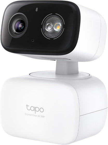 Tapo 2K 3MP Pan/Tilt Indoor/Outdoor Security Camera - Free Person/Baby Cry Detect & Motion Track