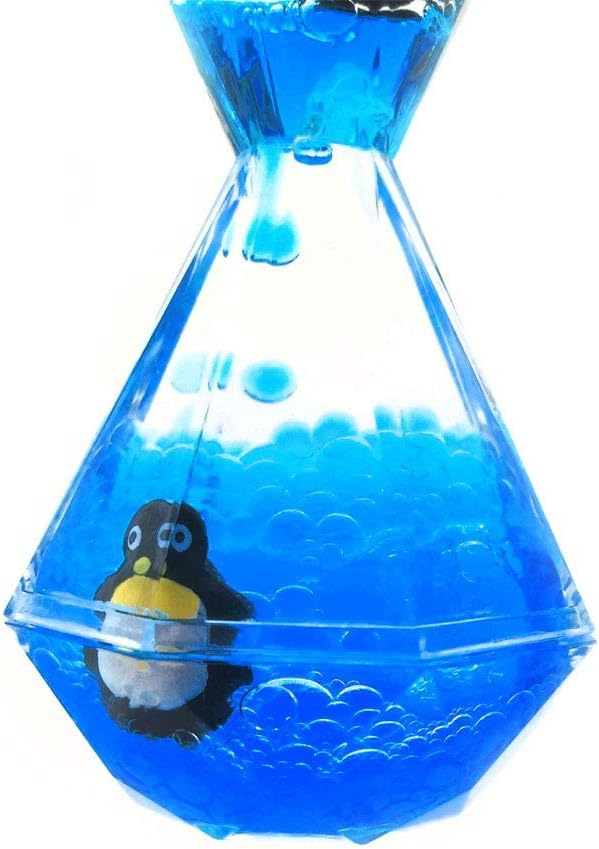 YUE MOTION Liquid Motion Bubbler - Calming Toys for Kids and Adults - Liquid Hourglass - Handheld
