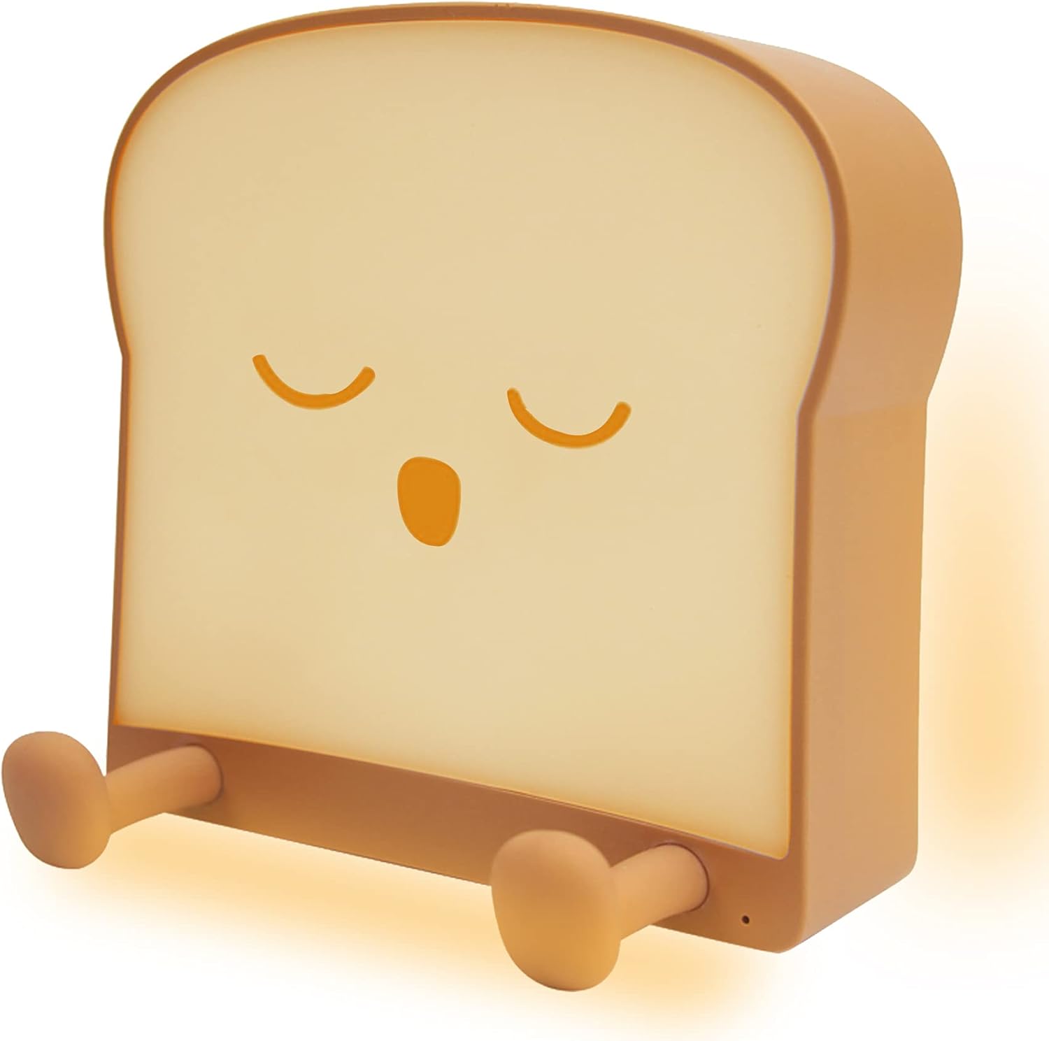 QANYI Cool Toast Bread Night Lamp, Desk Lamp Gifts for Women, Teen Girls & Adults - Men's Christmas