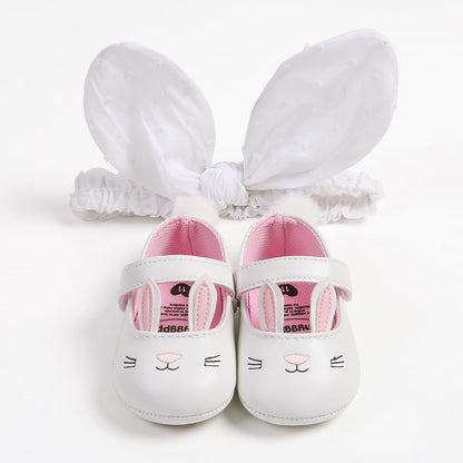 Baby Shoes Mary Jane Flats Non Slip Soft Sole Infant Toddler Sneakers First Walkers Party Christmas