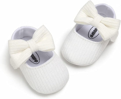 Baby Shoes Mary Jane Flats Non Slip Soft Sole Infant Toddler Sneakers First Walkers Party Christmas