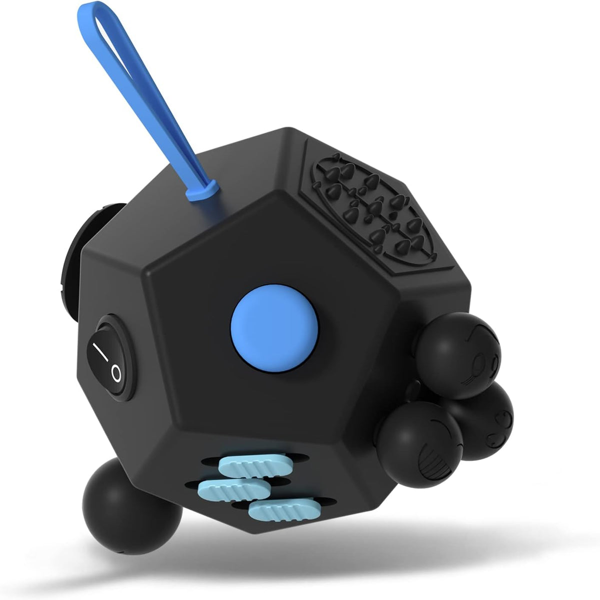 Fidget Dodecagon –12 Side Fidget Toy Cube Relieves Stress and Anxiety Anti Depression Cube for