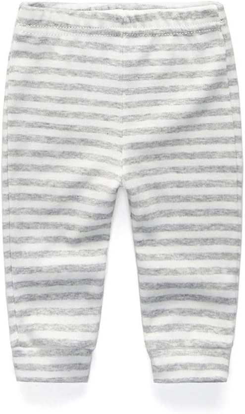 Unisex Newborn Baby Cotton 4-Pack Pants Embroidery Pringting Casual Leggings 0-24 Months for Boys