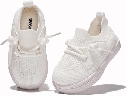 Newsonet Baby Shoes Boys Girls First Walking Breathable Non Slip Walker Sneakers Soft Sole 6 9 12