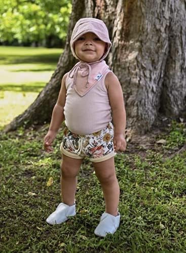 DiaperSquad's Baby Bibs for Drooling and Teething, Bibs for Boys, Baby Girl - Solid Cotton Baby