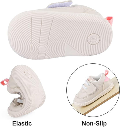 Baby Shoes Boys Girls First Walkers Cute Animals Toddler Sneakers Prewalkers Rubber Sole