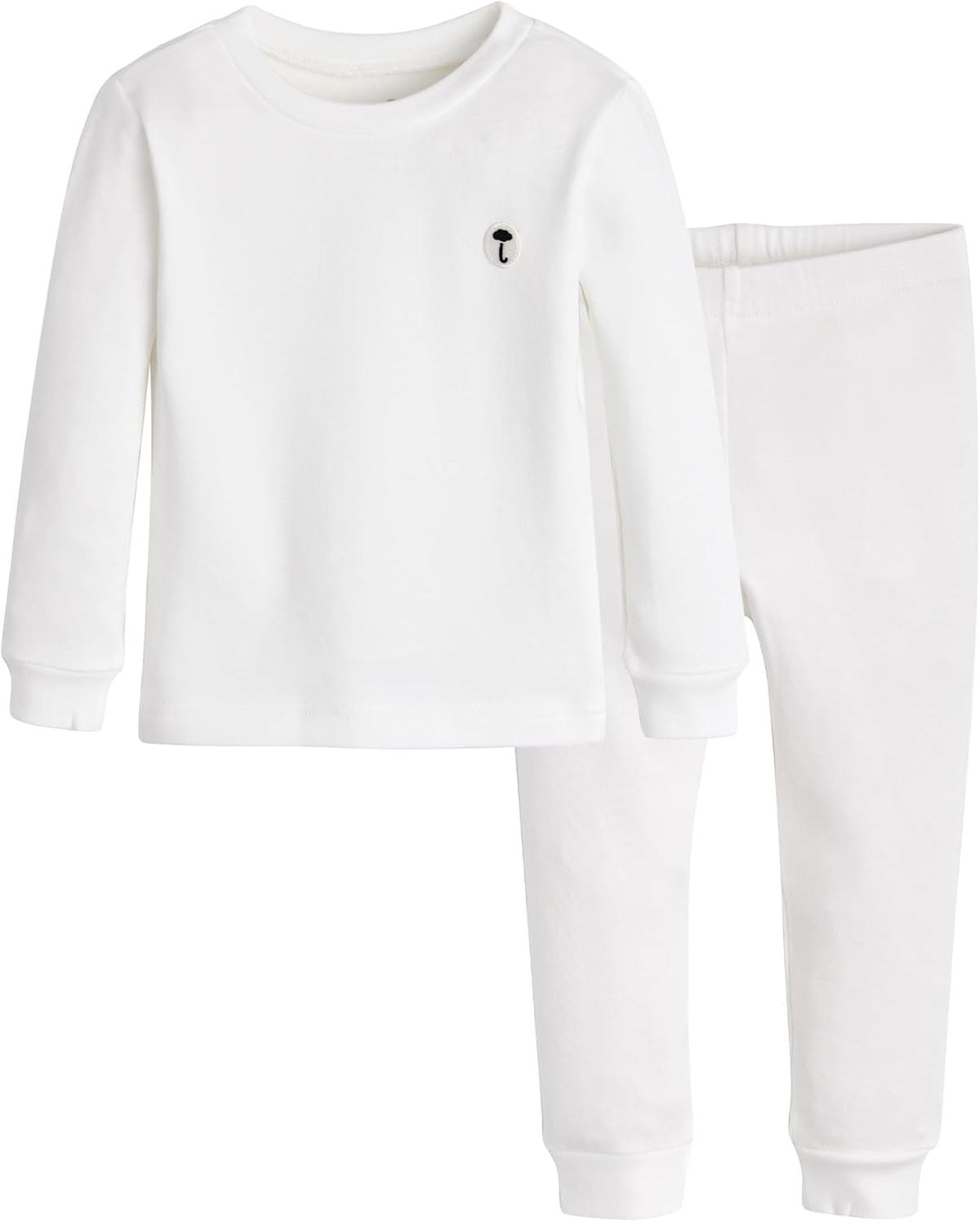 moimoln 6M-8Y Modal Cotton Solid Soft Breathable Baby Toddler Boys Girls Snug fit Pjs Long Sleeve