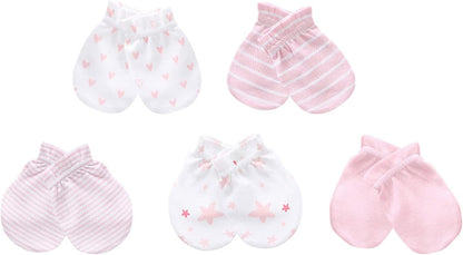 Newborn Layette Gift Set Bodysuits Pants for Baby Girl and Boy 24 Piece 100% Cotton Essentials and