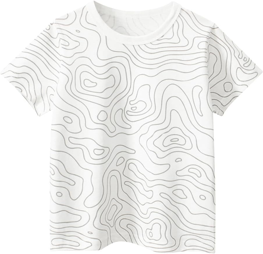 Boys' 4-Pack Excavator Short Sleeve Crewneck T-Shirts Top Tee Size 2-7 Years Toddler Boys' Value