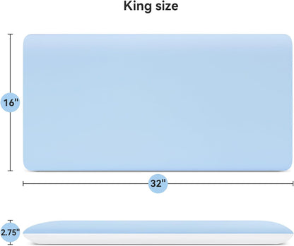 AM AEROMAX 2.75 Inches King Size Hyper Slim Memory Foam Pillow for Stomach and Back Sleepers