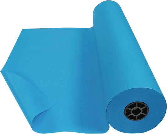 Colorations DSBB Bright Blue Dual Surface Paper Roll 36" x 1000' (1 Roll)