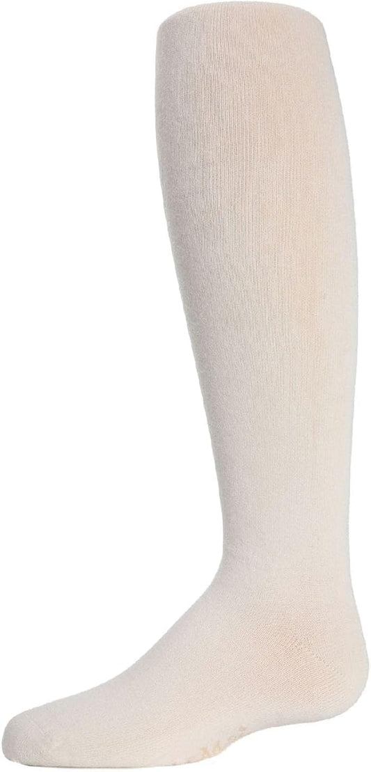 MeMoi Soft Pima Cotton Tights for Girls, Soft and Lightweight Opaque Tights for girls - Sizes 8 to