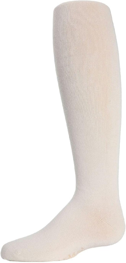MeMoi Soft Pima Cotton Tights for Girls, Soft and Lightweight Opaque Tights for girls - Sizes 8 to