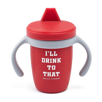 Bella Tunno Sippy Cup, Silicone Training Cup with Transition Handles for Infants, Toddlers & Kids