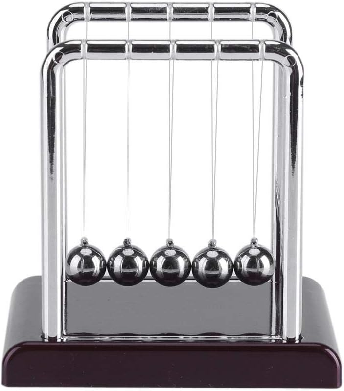 Newton's Cradle, Newton's Cradle Balance, Office Toy Metal Ball, Physics Toy, Teacher Toy, Steel