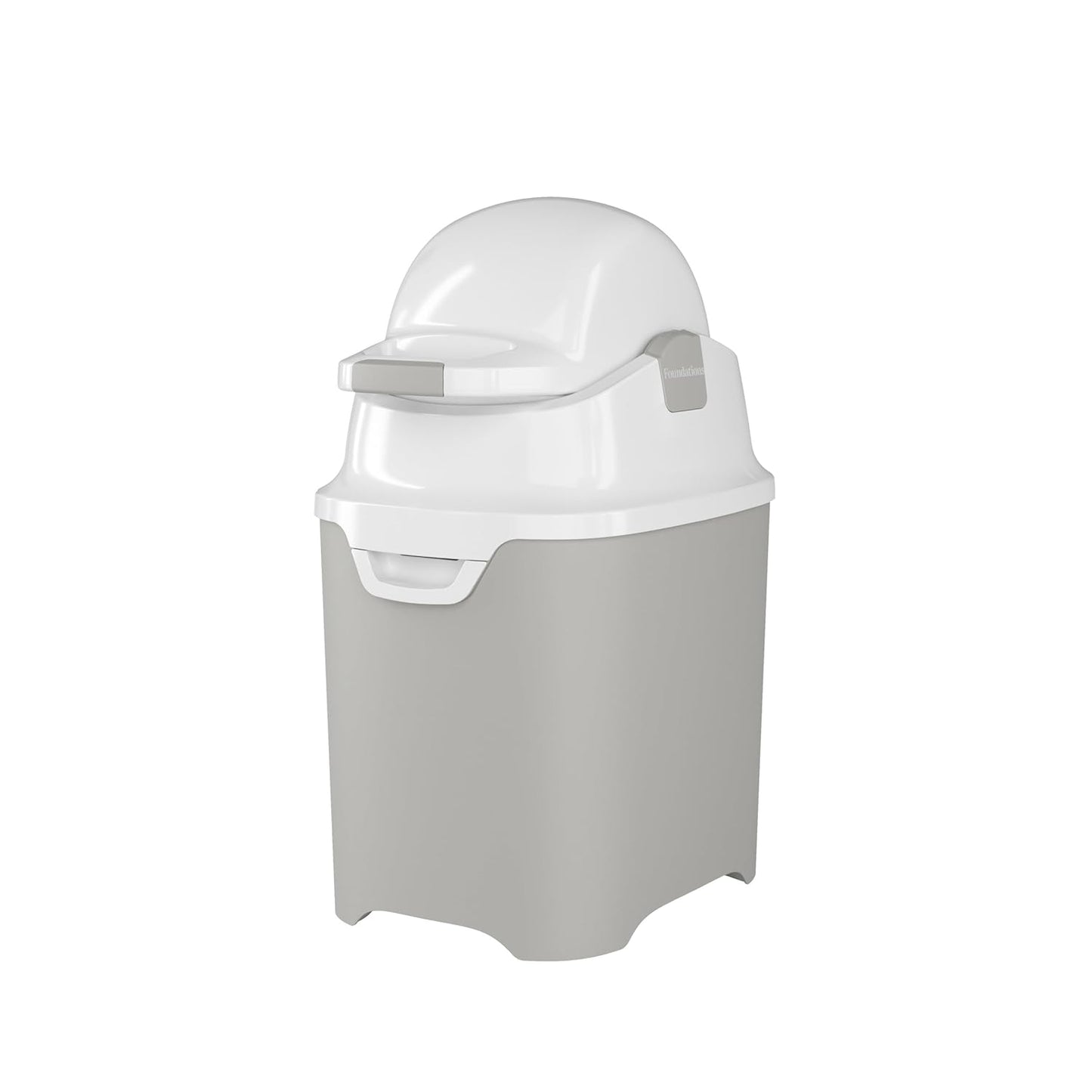 Foundations Mini Diaper Pail with Airtight Lid - Durable & Odorless Diaper Disposal, Large