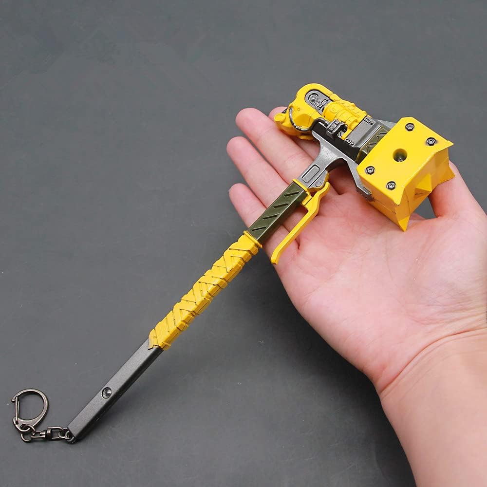 APEX Legends Caustic Heirloom Metal Death Hammer Action Figures Toys Collection Party Supplies Desk