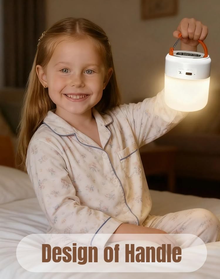 Jaypurling Portable Baby Night Light, 3 Colors Egg Light for Nursery, Mini Bedside Table Lamp for