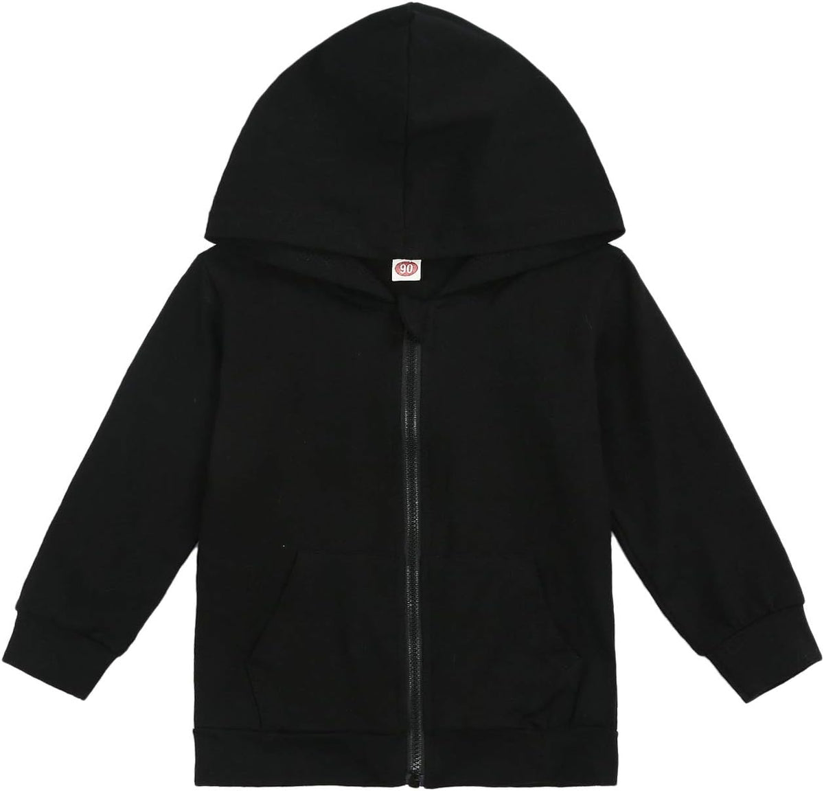 Imcute Baby Zip Up Hoodie, Unisex inflant Toddler Long Sleeve Sweatshirts Lightweight Jacket Hooded