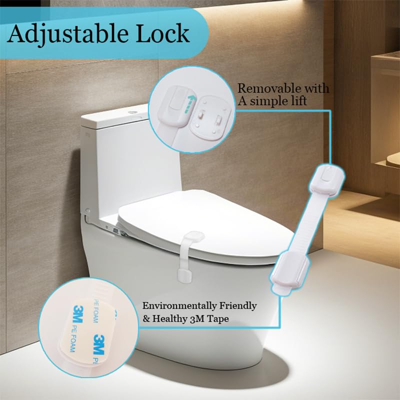 40 Pack Baby Proofing Kit | Hidden Cabinet Drawer Locks, Adjustable Latches, Outlet Covers, Corner
