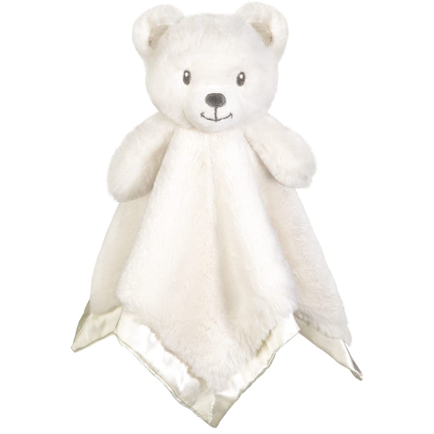 Bear Security Blanket Soft Baby Lovey Fluffy Blanket Unisex Lovie Snuggle Toy Baby Bear Stuffed