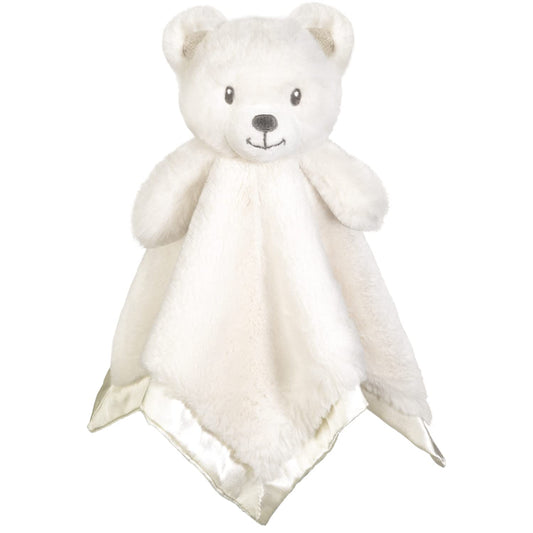Bear Security Blanket Soft Baby Lovey Fluffy Blanket Unisex Lovie Snuggle Toy Baby Bear Stuffed