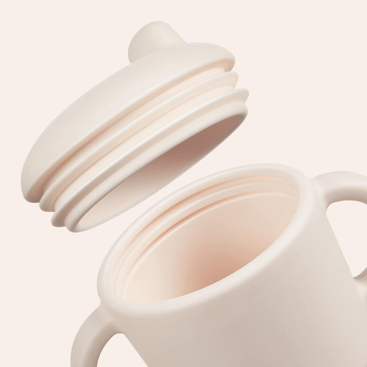6 Months+ Sippy Cups with Handles,Small Silicone Sippy Cups Leak Proof 5oz,No Spill Sippy cups for
