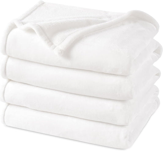 PHF Ultra Soft Fleece Blanket King Size, No Shed No Pilling Luxury Plush Cozy 300GSM Lightweight