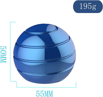 Kinetic Spinner Desk Toy, 2.17'' Giant Kinetic Stree Relief Desk Toy Ball, Office Fidget Toys for