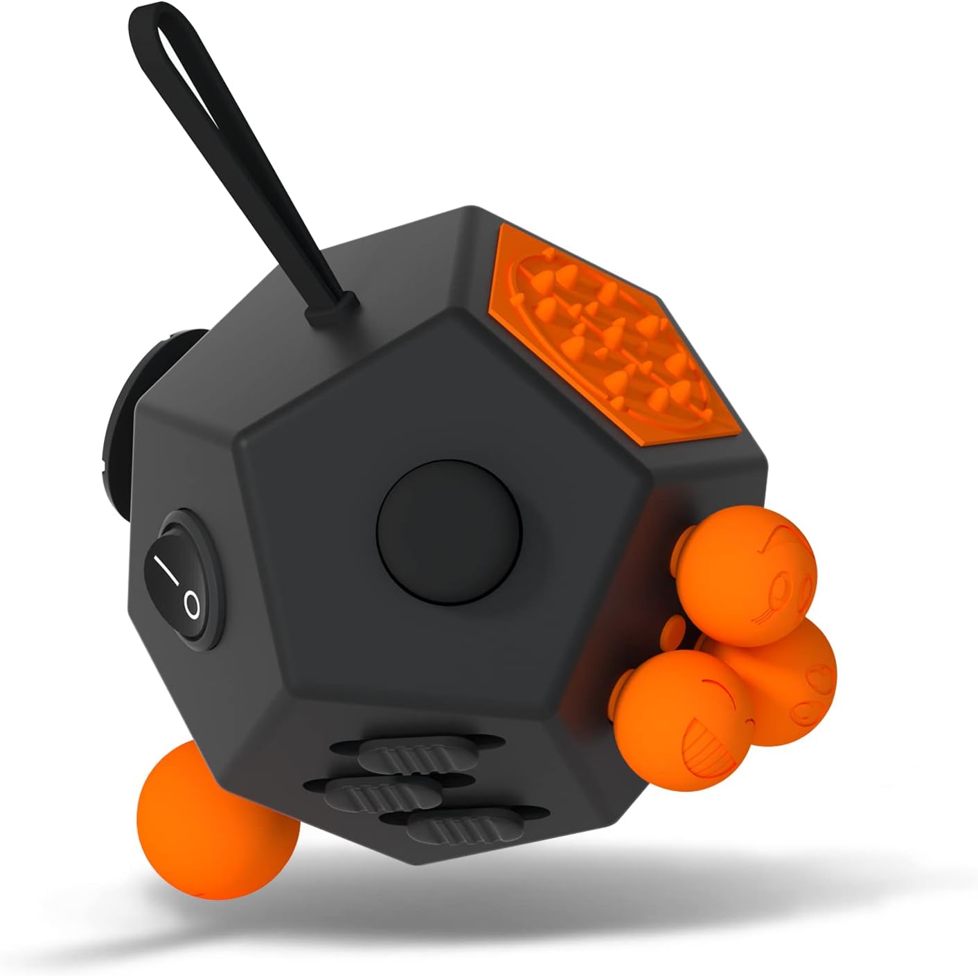 Fidget Dodecagon –12-Side Fidget Toys Cube Relieves Stress and Anxiety Anti Depression Cube for