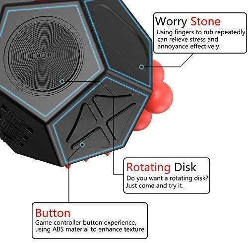 12 Sided Cube Toys,Fidget Dodecagon Toys Relief Stress,Autism Anxiety Depression for Kids and