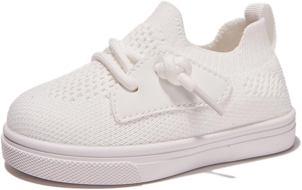 Newsonet Baby Shoes Boys Girls First Walking Breathable Non Slip Walker Sneakers Soft Sole 6 9 12