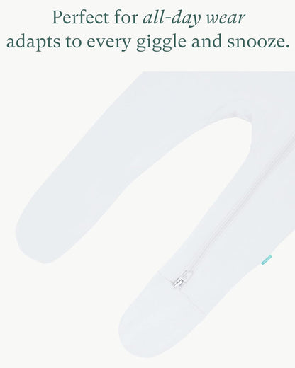 Baby Zipper Footie Pajamas, Supersoft Bamboo Rayon Baby Footed Pjs Boy Girl 0-3-6-9-18-24 Month