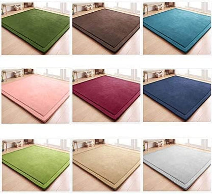 V-mix Baby Play Mat Nursey Decor Area Rug 1.18" Thick Hypebeast Rug Non Slip Rug Pads Large Area