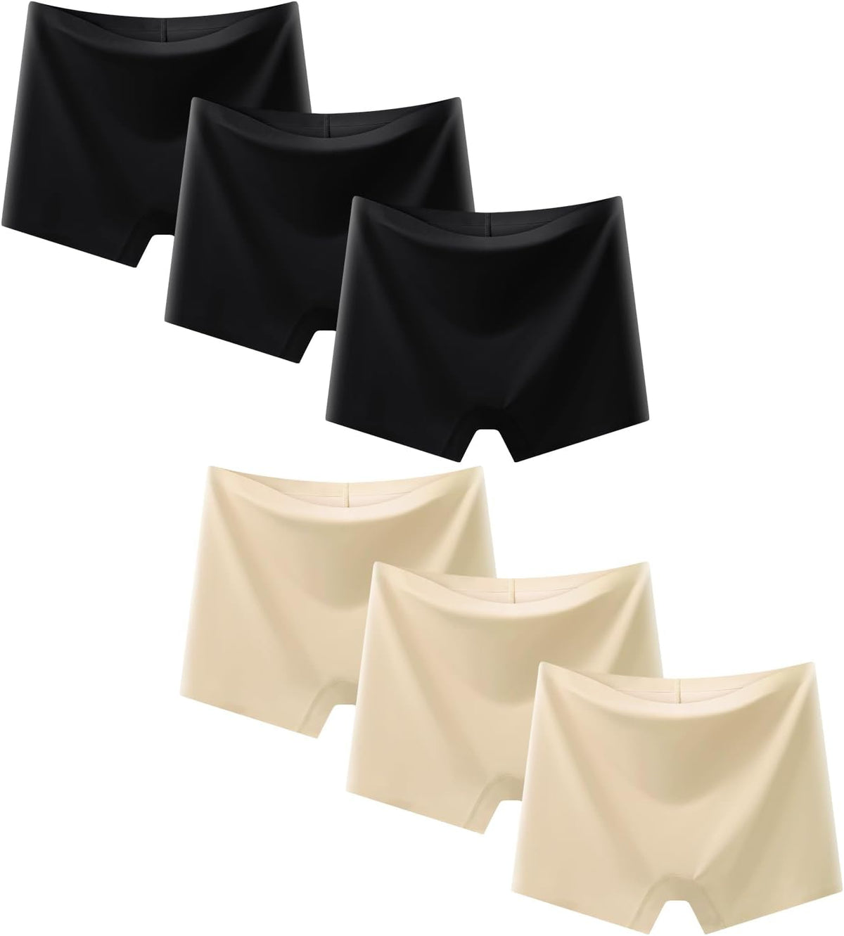 Demifill Teen Girls Seamless Boyshorts Underwear Tagless Boxer Pants No Show Panties for Teens Pack